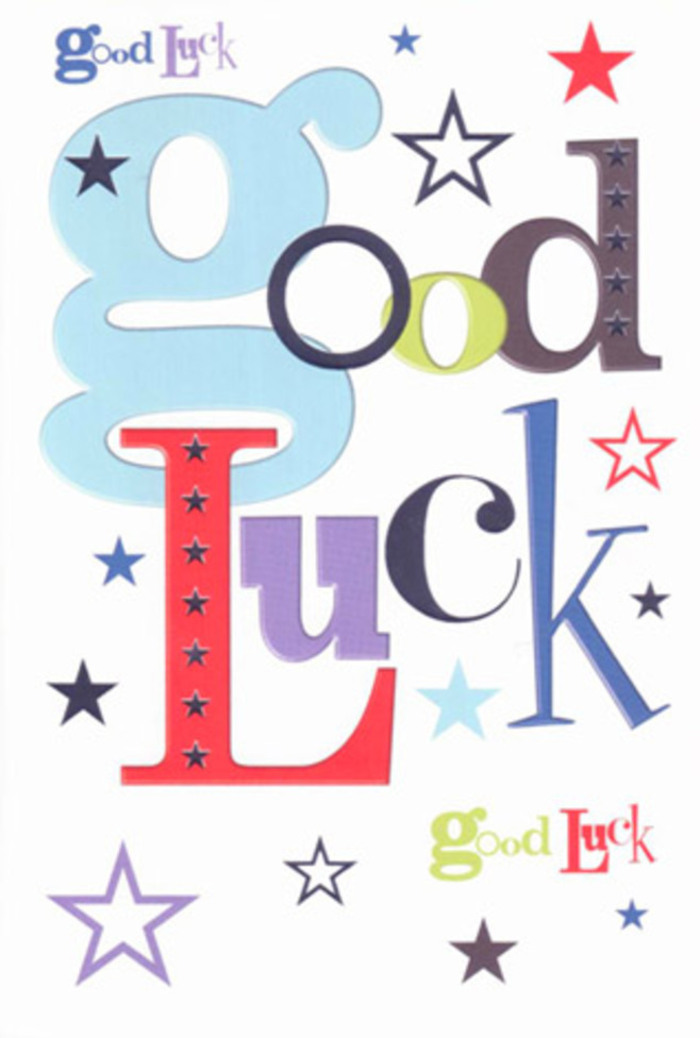 With a burst of charm as vivid as Blackfriars' eclectic streets, this good luck card radiates warmth and optimism through its jubilant design. Each letter of Good Luck is given a unique personality: the wide sweep of pastel blue, elegant strokes of midnight black, accents of vibrant red-all punctuated by tiny starbursts, each coloured as distinctively as the flower stalls outside Blackfriars station. The card's lively typography dances across generous white space, reflecting a spirit of encouragement and gentle celebration-much like the supportive words exchanged by neighbours at lunch-hour cafés along Queen Victoria Street. Gently tactile beneath the hand, the smooth, high-quality cardstock speaks of care and attention, reminiscent of a florally wrapped bouquet delivered fresh from local Blackfriars florists. Stars, both bold and whisper-soft, seem to invite endless possibilities, echoing the hopeful hustle that defines our community. More than just a good luck wish, the card stands as a cheerful talisman-an emblem of pride and heartfelt belief, thoughtfully designed to uplift and inspire for any new beginning.